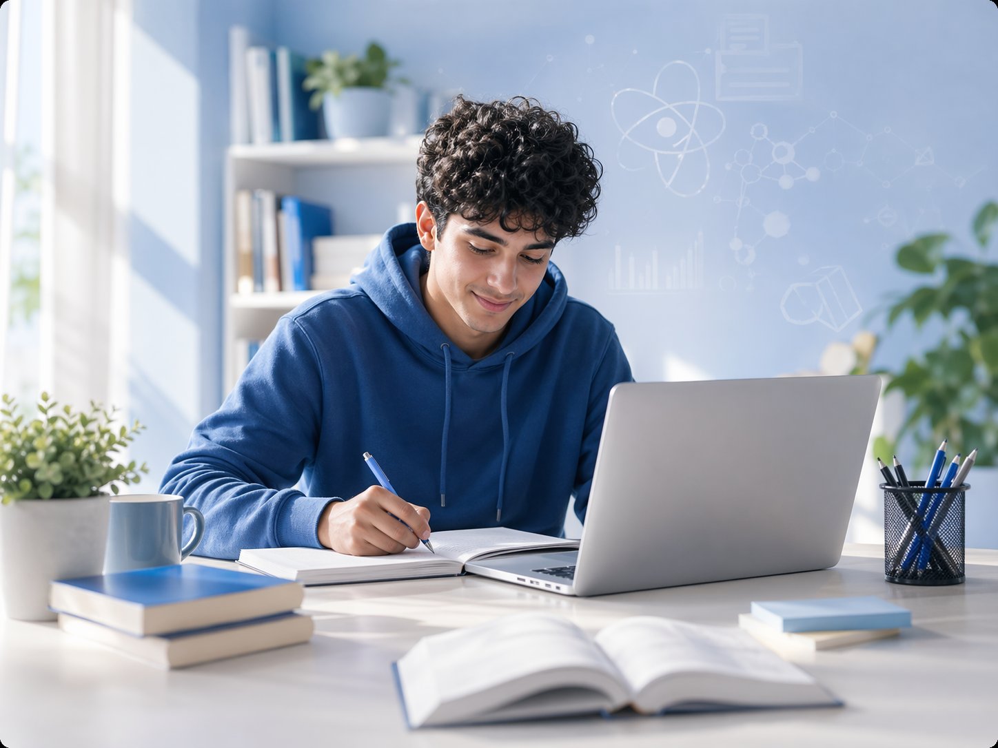 Students learning